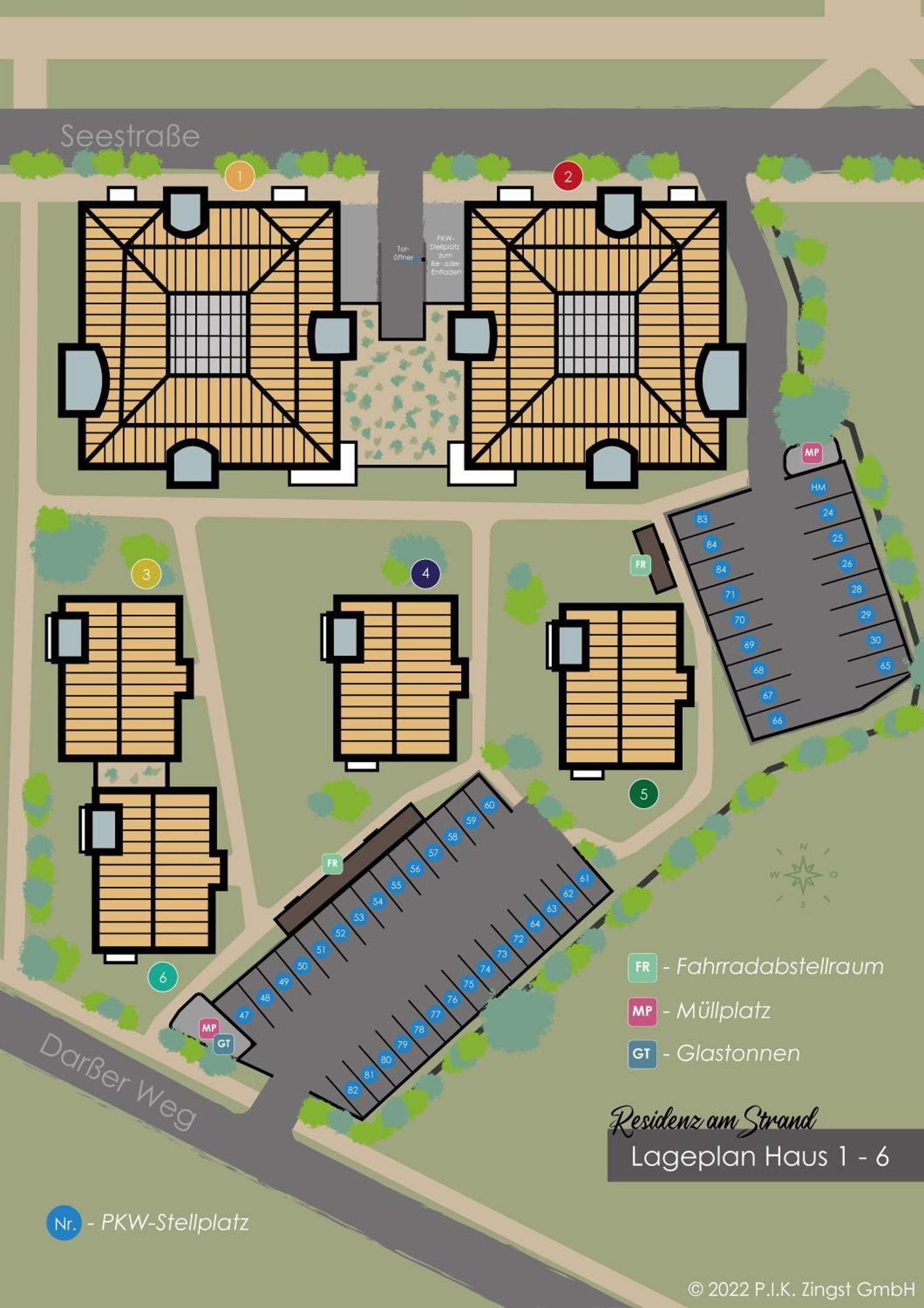 זינקסט Residenz Am Strand Wohnung 5-73 מראה חיצוני תמונה